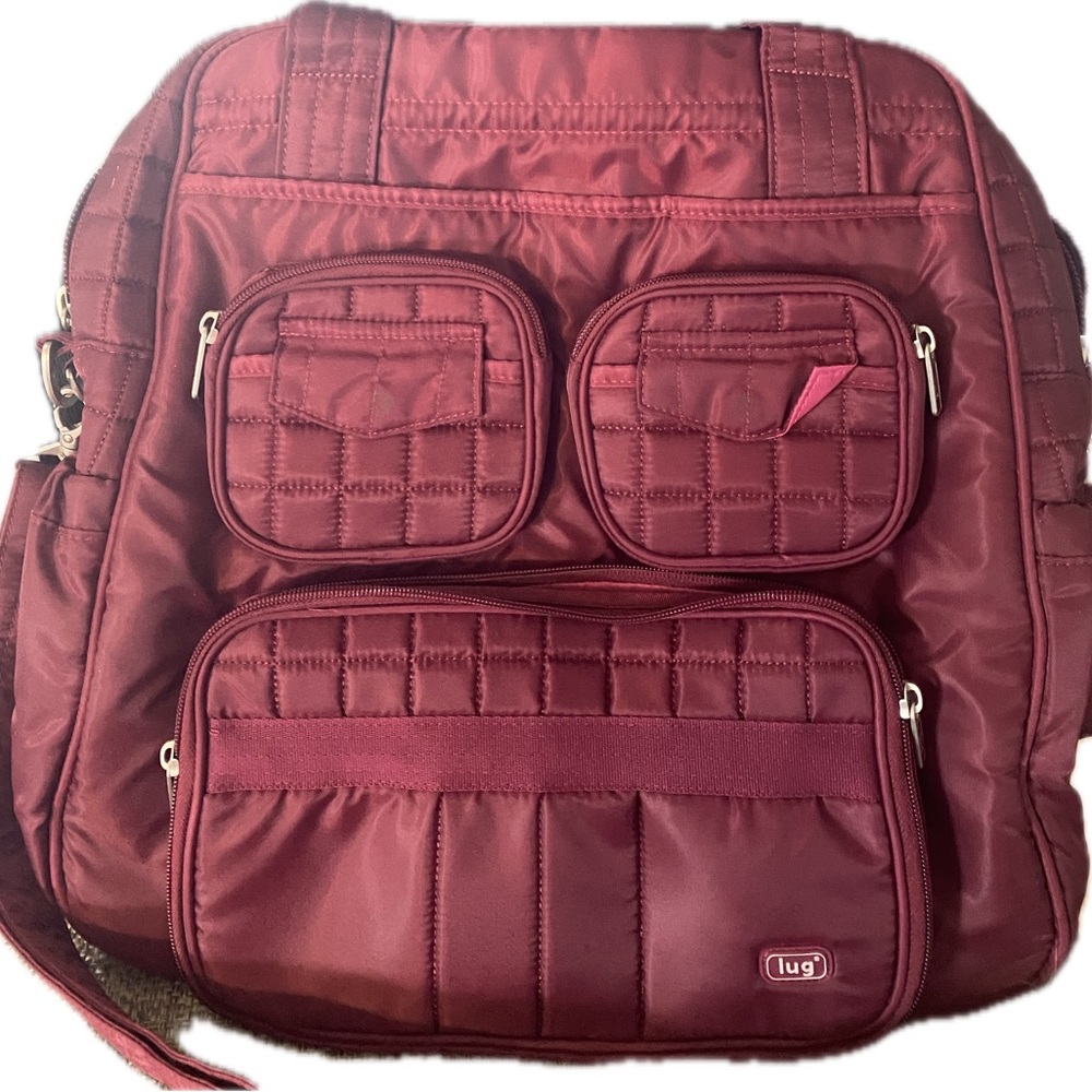 Lug Women's Deep Red Backpack